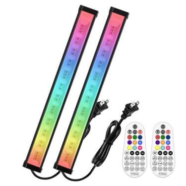 Imagem de Lâmpada de lavagem de parede MEIKEE 42W RGBW 3350lm IP66 à prova d'águ