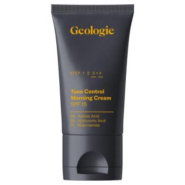 Imagem de Creme facial Geologie Tone Control com hidratante SPF 15