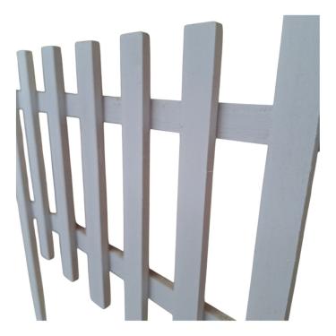 Imagem de Cerca De Eucalipto Branca 30x50 Cm Classica