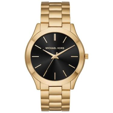 Imagem de Relógio Slim Runway em aço inoxidável, MICHAEL KORS MK8621, Dourado