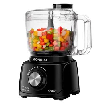 Imagem de Mixer Mondial M-16-BI Preto e Inox 300W 127V