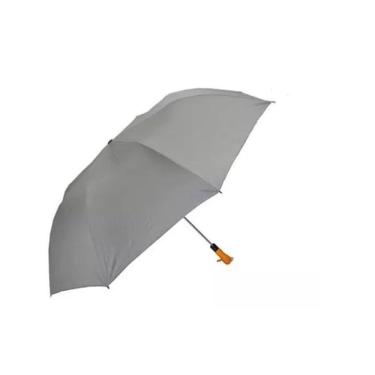 Imagem de Guarda-Chuva Automático Abre Fica Grande Voyagem Cinza
