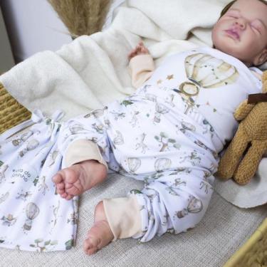 Imagem de Pijama Bebê Cotton Suave Confortável e Perfeito para Noites de Sono Tr