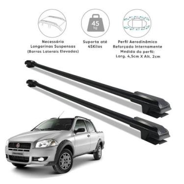 Imagem de Rack Travessa de Teto Fiat Strada Working Sporting Trekking Cabine Dup