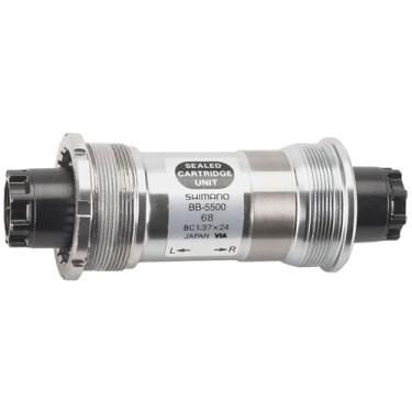 Imagem de SHIMANO BB-UN26 suporte inferior quadrado com bordas, Prata, 68 x 118.5mm (triple)