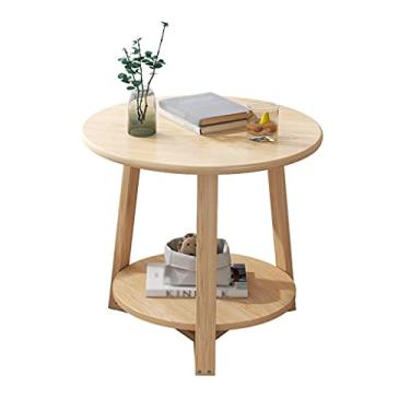 Imagem de Mesa de centro de design simples, mesa de centro, sala de estar, sofá, mesa lateral de chá, mesa de coquetel, mesa redonda dupla, mesa lateral de café, quarto, suporte de mesa pequeno, mesa lateral