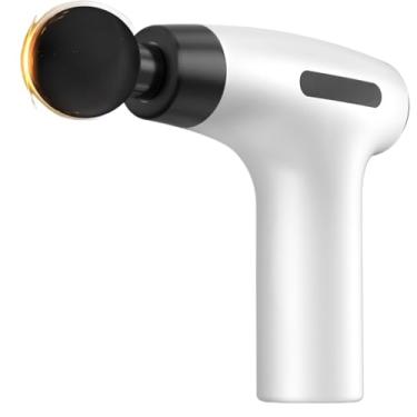 Imagem de Massageador Elétrico Profissional Muscular Pistola Portátil Original Massagem (Branco)