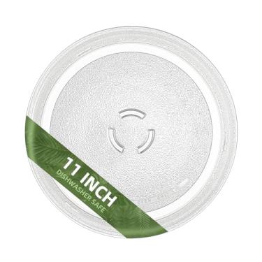 Imagem de Placa giratória de vidro para micro-ondas Whirlpool W11401795 W10398722 481246678407 481246678396