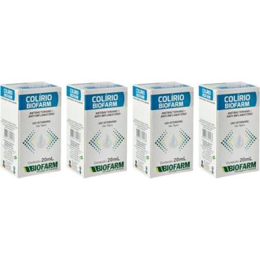 Imagem de Colirio 20ml - Biofarm - 4 Unidade