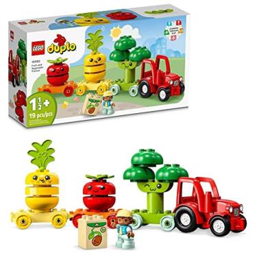 Imagem de LEGO DUPLO Meu Primeiro Brinquedo Trator de Frutas e Vegetais 10982,