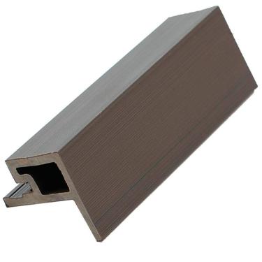 Imagem de Acabamento para Painel Ripado Modaza 1/2 WPC Externo, 4,95 x 290 cm, Ipê