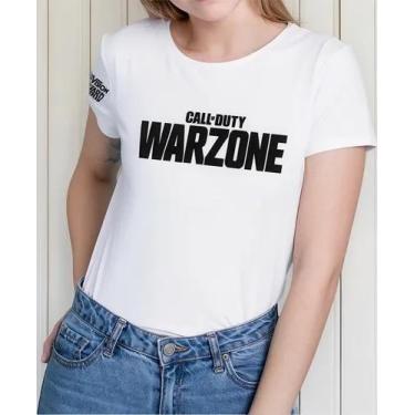 Imagem de Camiseta Camisa de Algodão Adulto Masculina Feminina Gamer Jogo Call o