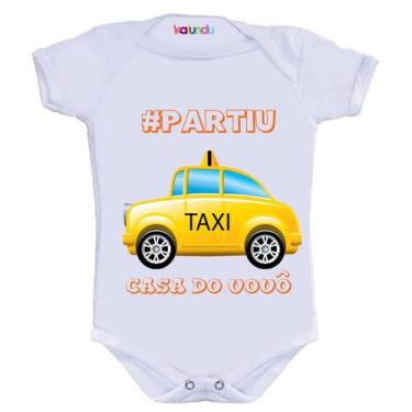 Imagem de Body Divertido - Partiu Casa Vovô Taxi - KALUNDU KIDS, M
