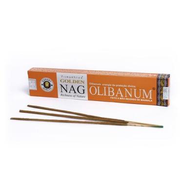 Imagem de Incenso Indiano Vijayshree Golden Nag Olíbano 15g