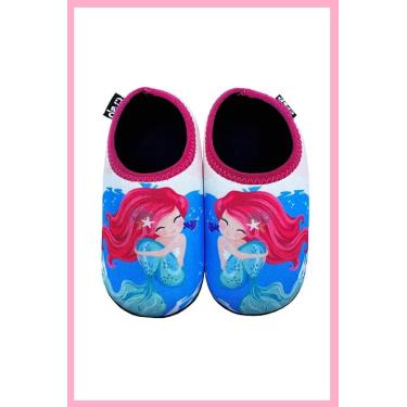 Imagem de Sapatilha Infantil Neoprene Antiderrapante - Sereia