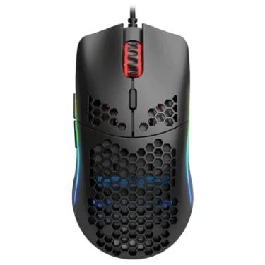 Imagem de Mouse Gamer Glorious Model O- Minus, 59g Ultraleve, com Design Honeycomb, Preto Fosco