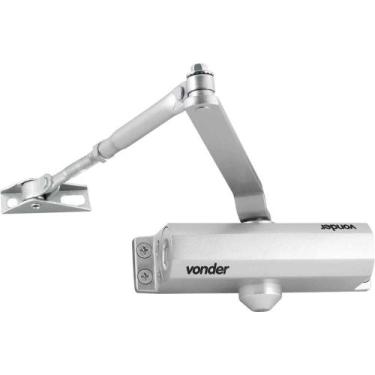 Imagem de Mola Aérea Para Porta Prata Potência 2 Vonder