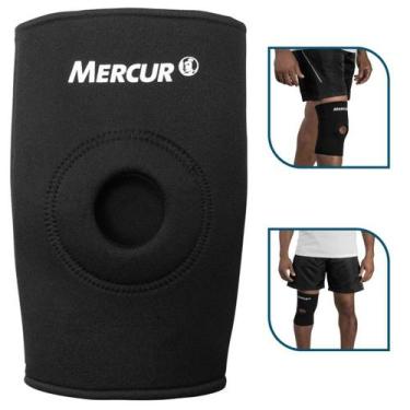 Imagem de Joelheira neoprene orifício reforçado m mercur bc0037bs