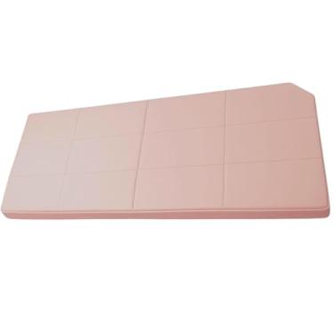 Imagem de Pillow Top para Caminhão VW Constellation e Meteor Cor Rose, Medida 220x84cm, Espuma Hiper Soft D23, Capa Removível – Confort Linens