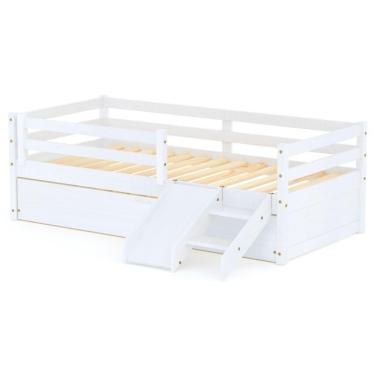 Imagem de Bicama Infantil Dreams E Mini Escada/escorregador Branco Megamobilia