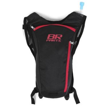 Imagem de Mochila De Hidratacao Br Parts Classic 2,0 L. - Preto/Vermelho-Unissex
