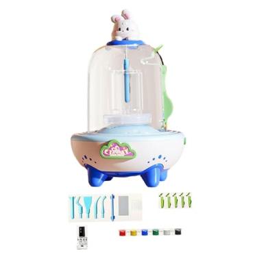 Imagem de MotiveTech Kit Elétrico para Fazer Cerâmica para Crianças - Kit de Artesanato DIY - Brinquedo Educativo, Azul