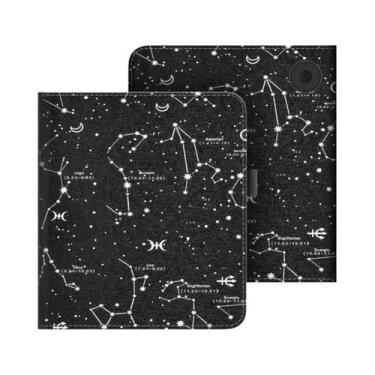 Imagem de Capa De Couro De 7 Polegadas Para KOBO Libra Color Libra 2 Libra H2O C