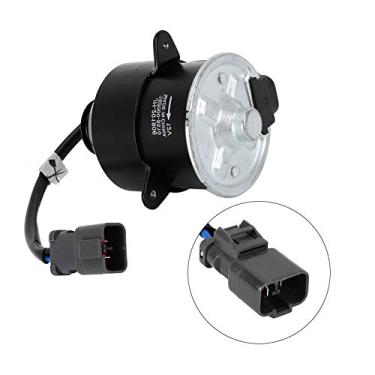 Imagem de Motor do Ventilador de Carro Com Plugue, para K24 2.4L Engine 19030-RAA A01, Liga de Alumínio, Preto