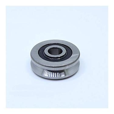 Imagem de Rolamentos de rolos V124219 V Rolamento de esferas selado com ranhura 12 x 42 x 19 mm V10/4 V11/4 V12/4 V13/4 V14/4 V15/4 Rolamento de trilho guia Rlooer (124219V11 4 2PCS)