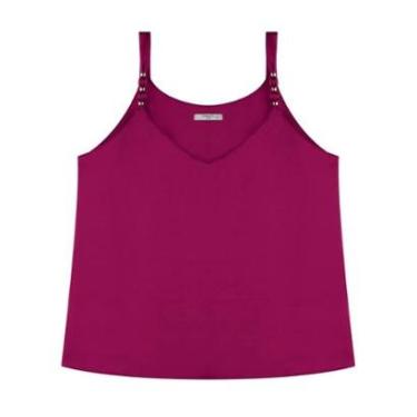 Imagem de Blusa Feminina Alça Cetim Plus Size-Feminino