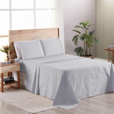 Imagem de Jogo De Cama Premier King 03 Peças Hipercal 200 Fios 80% Algodão, 20% 