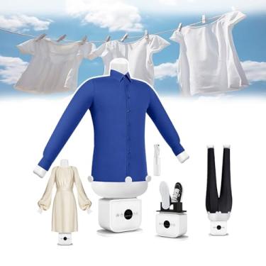 Imagem de CNAOHGHN Passadeira AutomáTica Para Camisas, Secadora De Roupas De 1400 W/1250 W Com FunçãO Antirrugas AutomáTica Para Todos Os Tecidos, Secagem RáPida Em 8 Minutos,Tempo E Temperatura AjustáVeis