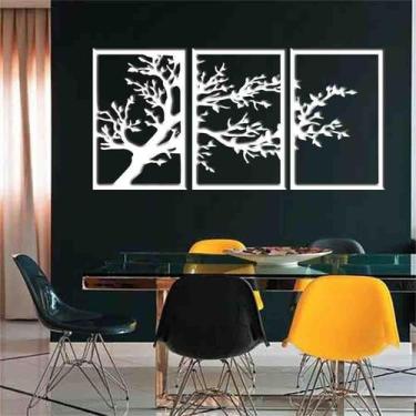 Imagem de Quadro Decorativo Árvore Folhas Vazado - Mdf 3Mm 002 - Decoarts