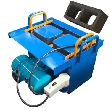 Imagem de HYUIO Máquina formadora de bloco de cimento, máquina de tijolo de extrusão, frequência de vibração 212 vezes min, para construção de pavimentação