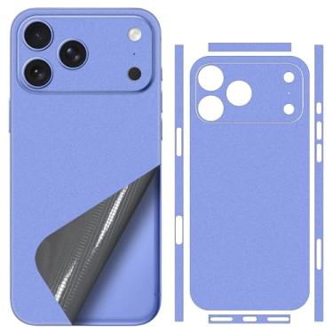 Imagem de SUKIDIOVQ Para iPhone 17 Pro Max Skin Wrap usando material 3M Acabamento metálico Precisão Cor-Matching Phone Sticker Film Vinyl Decal Glass Protector para a parte de trás
