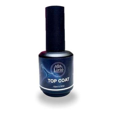 Imagem de Top Coat Unhas Gel Acrigel Extra Brilho Selante Lirió - OEM