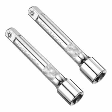 Imagem de HARFINGTON 2 peças de barra de extensão de soquete 1/5.1 cm Drive 12.7 cm barras de extensão de comprimento, chave catraca de impacto, ferramenta adaptadora para soquetes de porca de eixo de