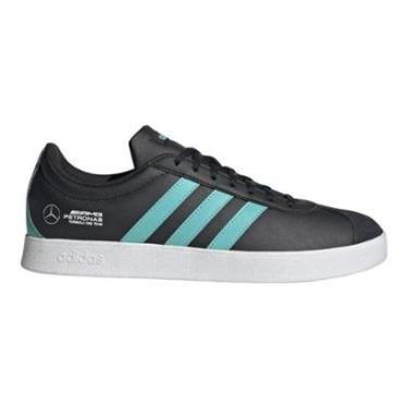 Imagem de Tênis Adidas VL Court Mercedes AMG Petronas Unissex - Preto 40.5-Masculino