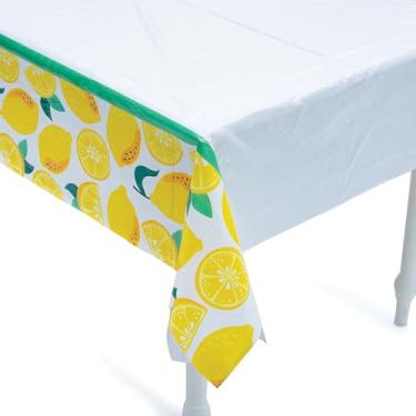 Imagem de Fun Express Toalha de mesa retangular de plástico Lemon Party