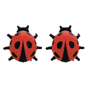 Imagem de 2PCS Ladybug Foil Balloon Lady Bug Mylar Balloons for Birthday Parties Baby Showers and Garden-Themed Events