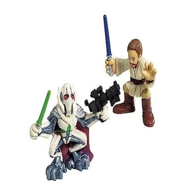 Imagem de Hasbro 85400 Star Wars Galactic Heroes Mini-Figure 2 Pack - Obi-Wan Kenobi & General Grievous