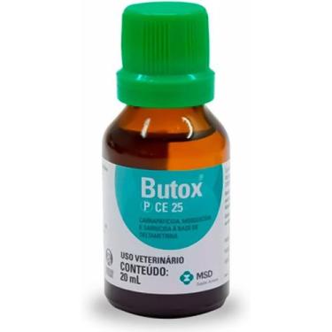Imagem de Butox 20ml Carrapaticida Anti Pulgas Baratas Mosca Elimina Larvas Larv