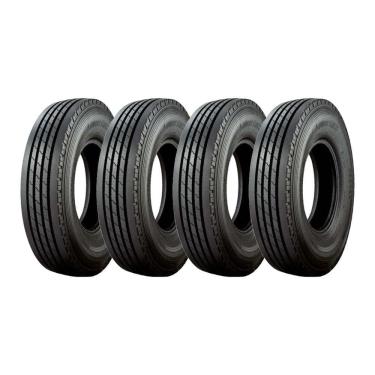 Imagem de Kit 4 Pneus Westlake Aro 22,5 295/80R22,5 CR976A 18 Lonas 152/149M Liso