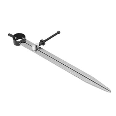 Imagem de Generic Pinças Divisoras de Asa de Couro Ajustáveis ​​com Porca de Mola para Escrita e Marcação Precisas, Alta Precisão para Superfícies de Madeira, Plástico e Metal (250mm)