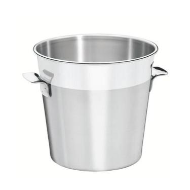 Imagem de Balde de Gelo Tramontina Cosmos em Aço Inox Fosco 14 cm 1,8 L