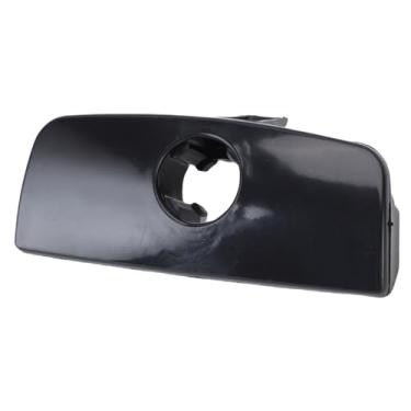 Imagem de aqxreight Tampa da Tampa da Porta do Porta-luvas Com Buraco de Fechadura 3B1857122 Substituição do Abridor Alça para B5 1998-2005, Adequado Antes Especificação, Alça Carro (Preto)