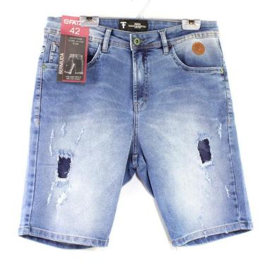 Imagem de Bermuda Fatal Jeans Sl Cf 26789 Masculina-Masculino