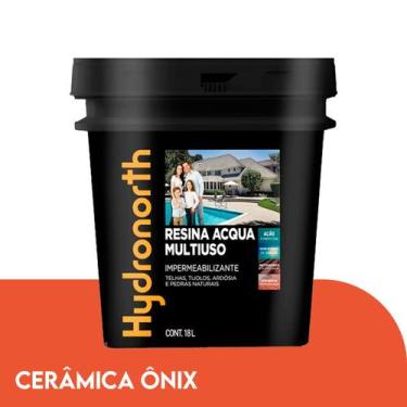 Imagem de Resina Acrilica Brilhante Multiuso Acqua base d'agua Hydronorth 18l co