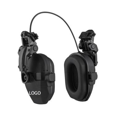 Imagem de Protetor Auricular Tático Com Proteção Auditiva NRR 23dB Versão Com Cl