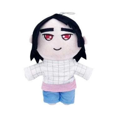 Imagem de Boneco De Pelúcia Tigre Roxo Anime Kpop Caçador De Demônios Com Chapéu